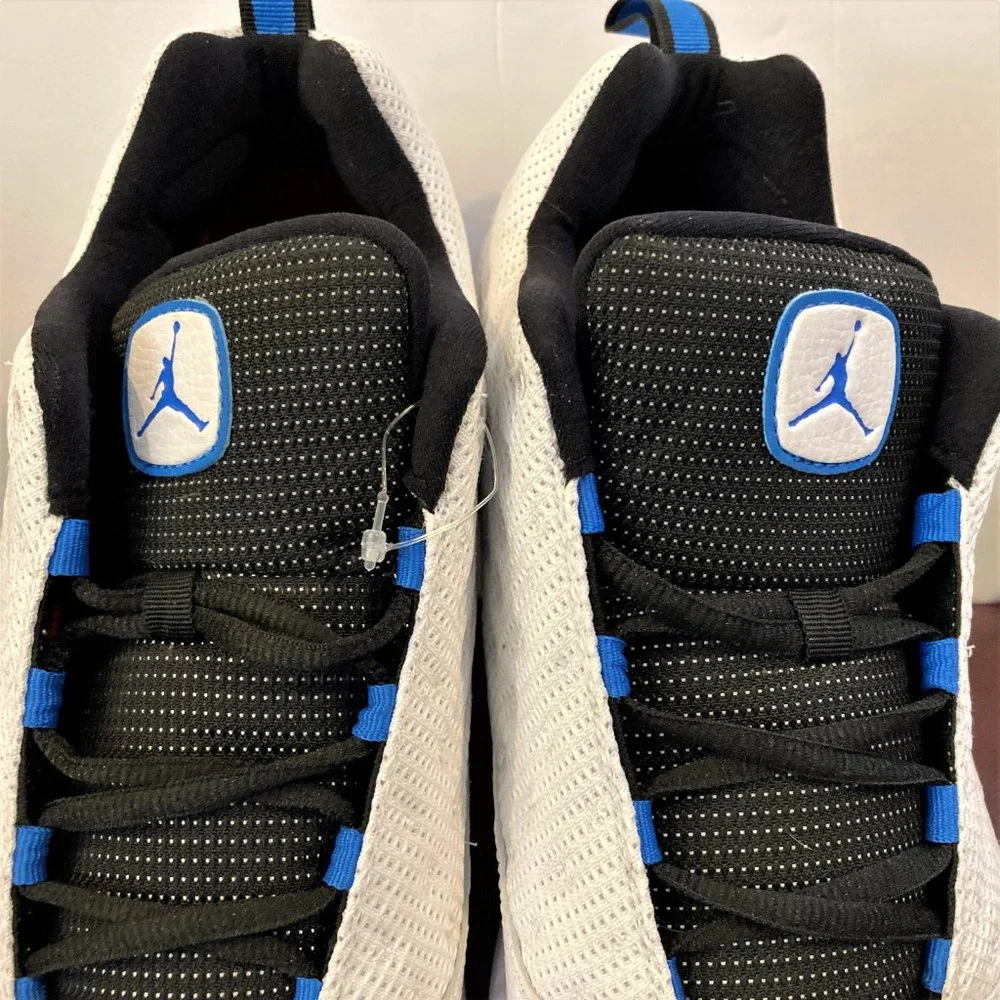 NEW!! Jordan BRAND Retro 2011 Shoes Men 10.5 Basketball Athletic White Blue - Picture 4 of 4